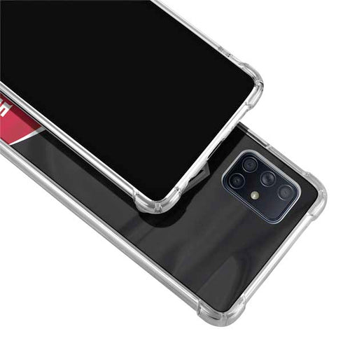 NFL Atlanta Falcons Galaxy A71 5G Clear Case