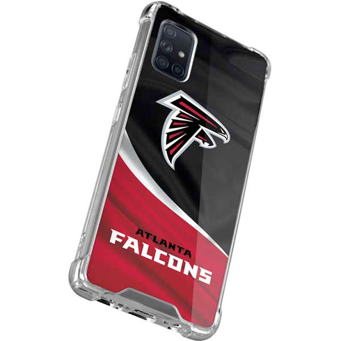NFL Atlanta Falcons Galaxy A71 5G Clear Case