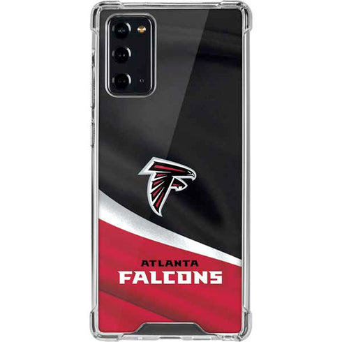NFL Atlanta Falcons Galaxy Note20 5G Clear Case