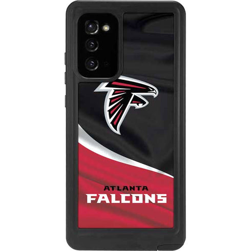 NFL Atlanta Falcons Galaxy Note20 5G Waterproof Case