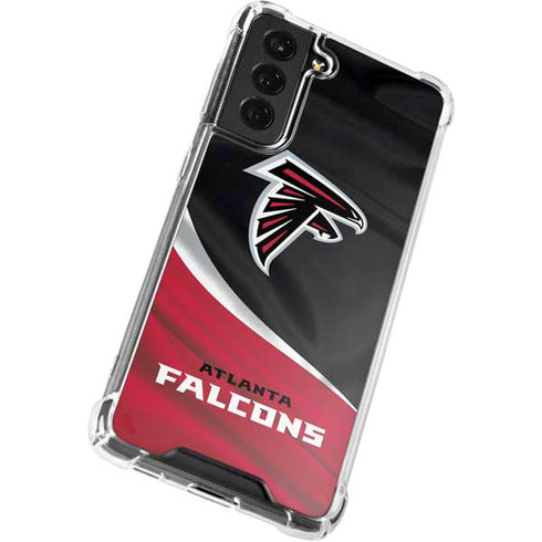 NFL Atlanta Falcons Galaxy S22 Plus Clear Case
