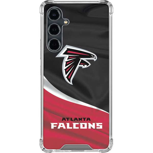 NFL Atlanta Falcons Galaxy S23 FE Clear Case