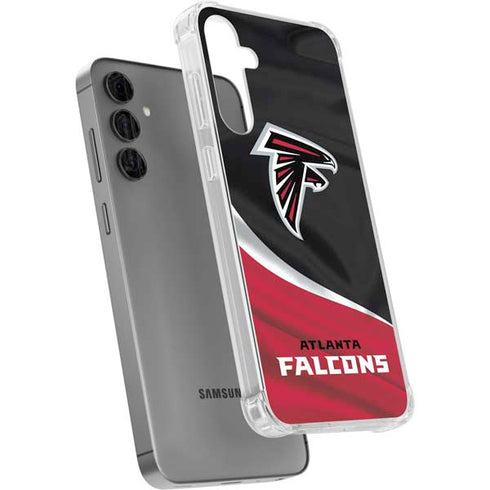 NFL Atlanta Falcons Galaxy S24 Plus Clear Case