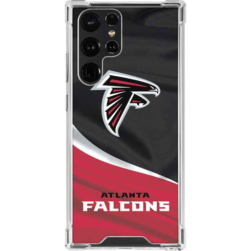 NFL Atlanta Falcons Galaxy S24 Ultra Clear Case