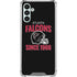 NFL Atlanta Falcons Helmet Galaxy A13 5G Clear Case
