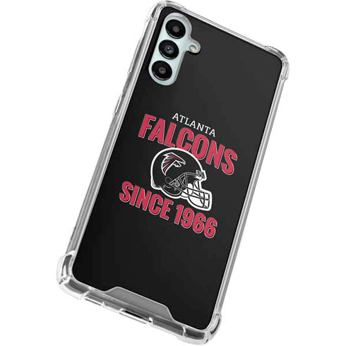 NFL Atlanta Falcons Helmet Galaxy A15 5G Clear Case