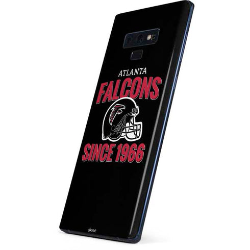 NFL Atlanta Falcons Helmet Galaxy Note 9 Skin