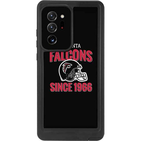 NFL Atlanta Falcons Helmet Galaxy Note20 Ultra 5G Waterproof Case