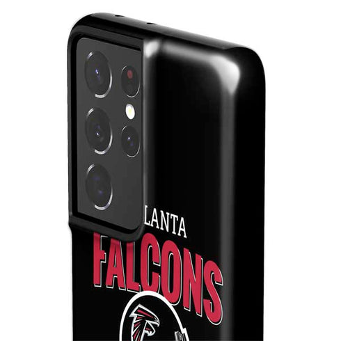 NFL Atlanta Falcons Helmet Galaxy S21 Ultra 5G Pro Case
