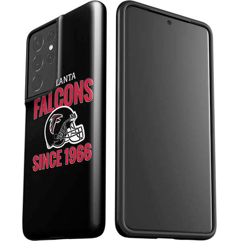 NFL Atlanta Falcons Helmet Galaxy S21 Ultra 5G Pro Case