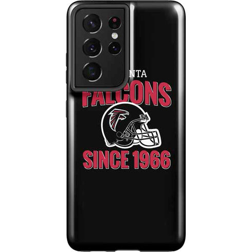 NFL Atlanta Falcons Helmet Galaxy S21 Ultra 5G Pro Case