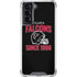 NFL Atlanta Falcons Helmet Galaxy S22 Clear Case