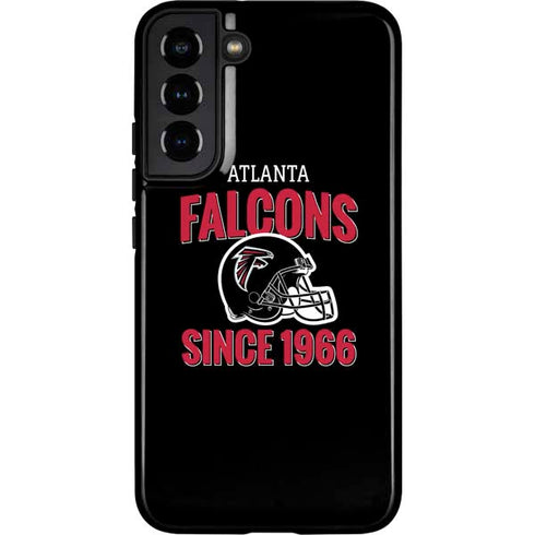 NFL Atlanta Falcons Helmet Galaxy S22 Plus Pro Case