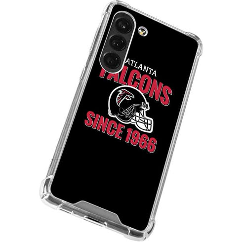 NFL Atlanta Falcons Helmet Galaxy S23 Clear Case