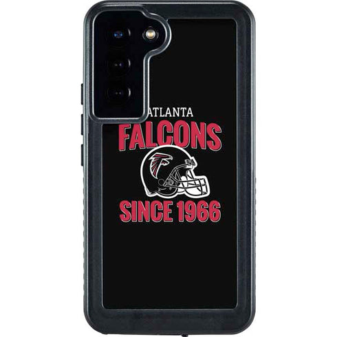 NFL Atlanta Falcons Helmet Galaxy S23 Plus Waterproof Case
