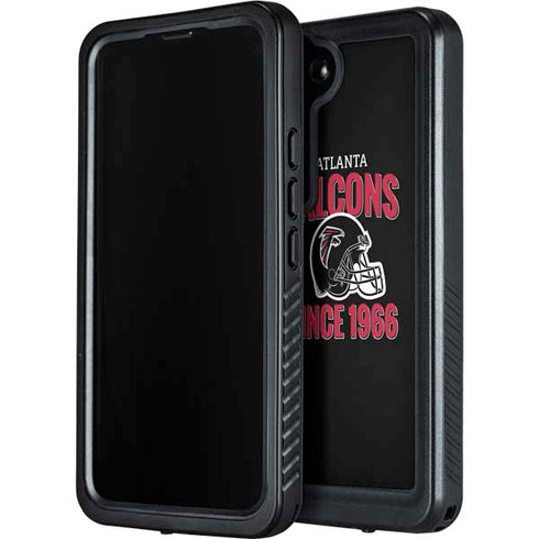 NFL Atlanta Falcons Helmet Galaxy S23 Plus Waterproof Case