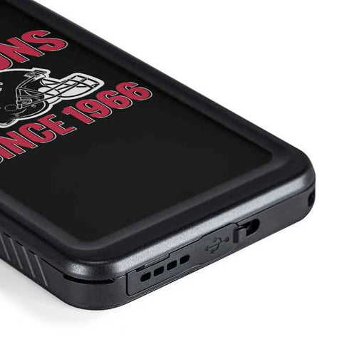 NFL Atlanta Falcons Helmet Galaxy S23 Plus Waterproof Case