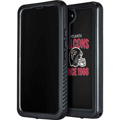 NFL Atlanta Falcons Helmet Galaxy S23 Waterproof Case
