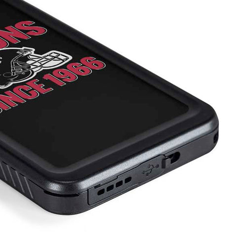 NFL Atlanta Falcons Helmet Galaxy S23 Waterproof Case