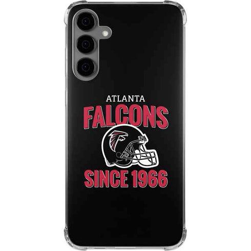 NFL Atlanta Falcons Helmet Galaxy S24 Plus Clear Case