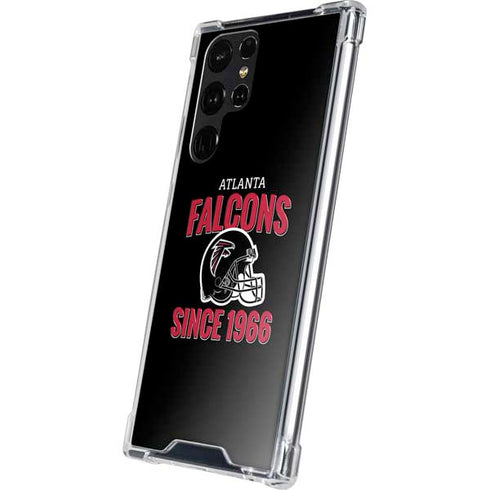 NFL Atlanta Falcons Helmet Galaxy S24 Ultra Clear Case