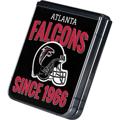 NFL Atlanta Falcons Helmet Galaxy Z Flip5 5G Skin