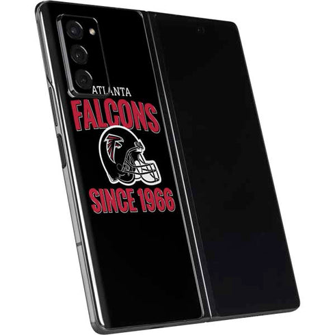 NFL Atlanta Falcons Helmet Galaxy Z Fold2 5G Skin