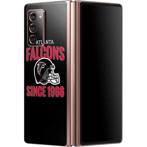NFL Atlanta Falcons Helmet Galaxy Z Fold2 5G Skin