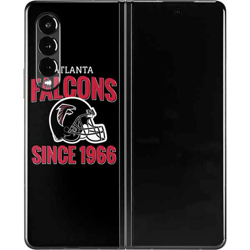 NFL Atlanta Falcons Helmet Galaxy Z Fold3 5G Skin