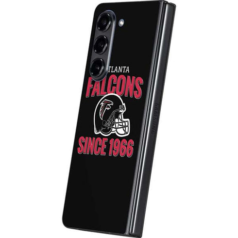 NFL Atlanta Falcons Helmet Galaxy Z Fold5 5G Skin
