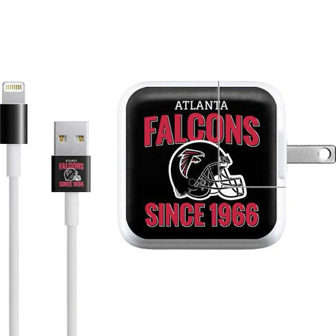 NFL Atlanta Falcons Helmet iPad Charger (10W USB) Skin