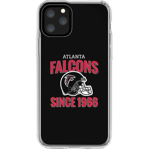 NFL Atlanta Falcons Helmet iPhone 11 Pro Clear Case