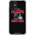 NFL Atlanta Falcons Helmet iPhone 12 Mini Clear Case