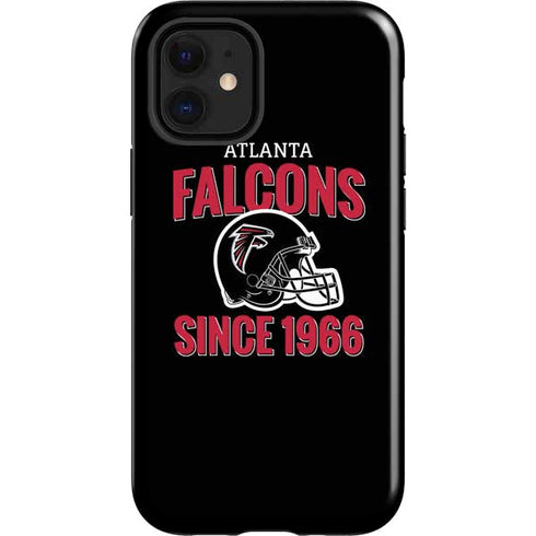 NFL Atlanta Falcons Helmet iPhone 12 Mini Impact Case