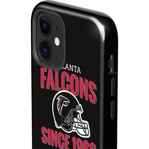 NFL Atlanta Falcons Helmet iPhone 12 Mini Impact Case