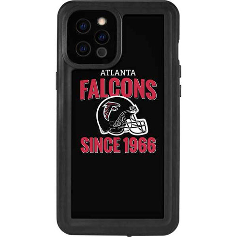 NFL Atlanta Falcons Helmet iPhone 12 Pro Max Waterproof Case
