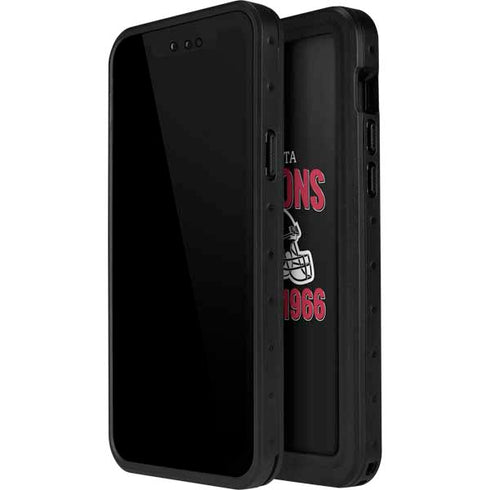 NFL Atlanta Falcons Helmet iPhone 12 Pro Waterproof Case