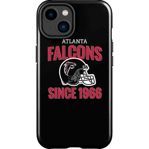 NFL Atlanta Falcons Helmet iPhone 14 Plus Impact Case