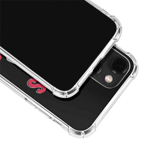 NFL Atlanta Falcons Helmet iPhone 15 Plus Clear Case