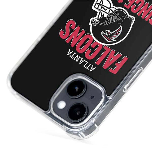 NFL Atlanta Falcons Helmet iPhone 14 Plus MagSafe Case