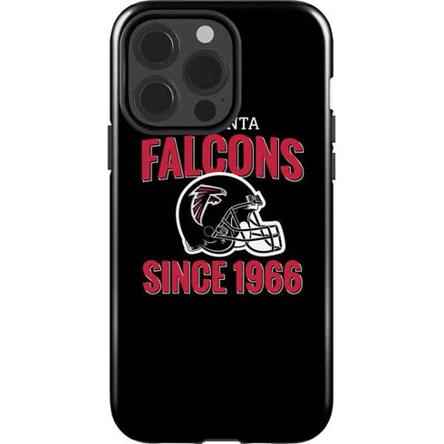 NFL Atlanta Falcons Helmet iPhone 15 Pro Impact Case