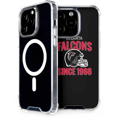 NFL Atlanta Falcons Helmet iPhone 15 Pro MagSafe Case
