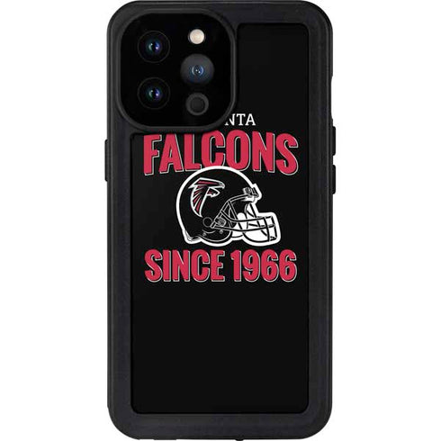 NFL Atlanta Falcons Helmet iPhone 14 Pro Max Waterproof Case