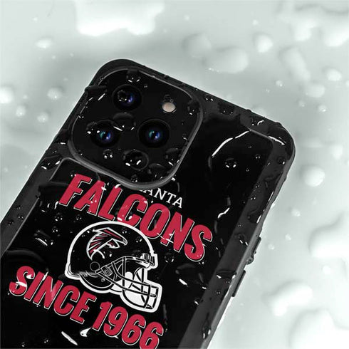 NFL Atlanta Falcons Helmet iPhone 14 Pro Max Waterproof Case