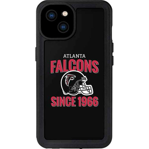 NFL Atlanta Falcons Helmet iPhone 15 Plus Waterproof Case