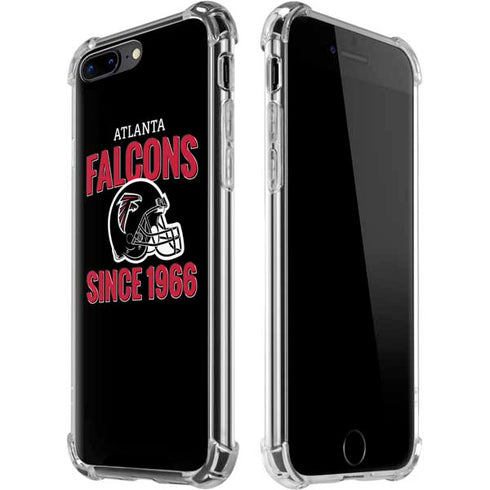 NFL Atlanta Falcons Helmet iPhone 7/8 Plus Clear Case