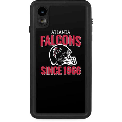 NFL Atlanta Falcons Helmet iPhone XR Waterproof Case