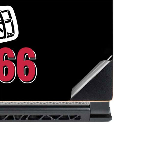 NFL Atlanta Falcons Helmet MSI GS65 Stealth Laptop Skin