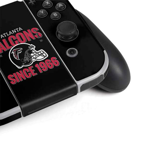 NFL Atlanta Falcons Helmet Nintendo Switch OLED (2021) Skin