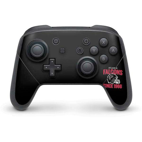 NFL Atlanta Falcons Helmet Nintendo Switch Pro Controller Skin